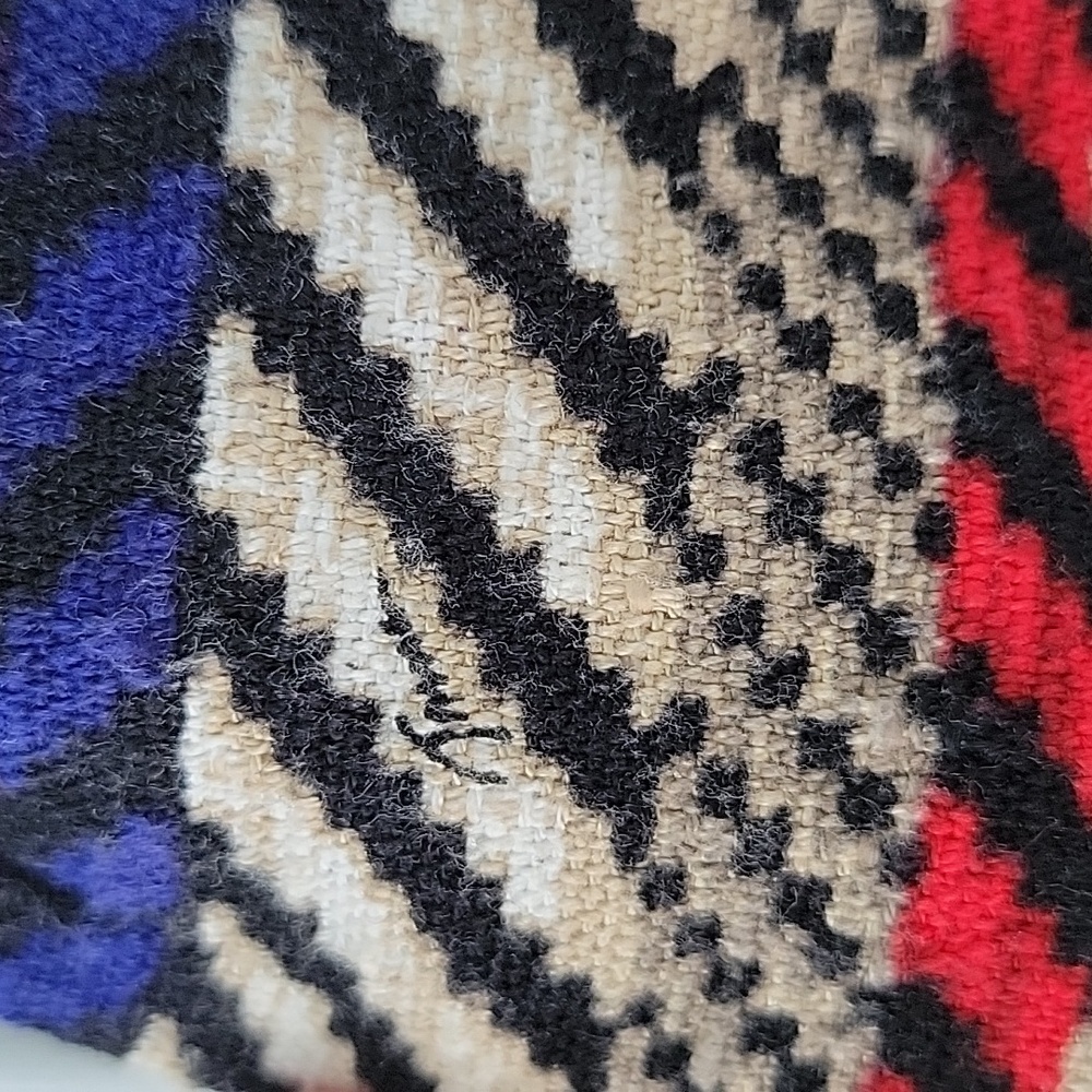 Trina Turk Woven Mini Skirt Multi Colored Made in USA Sz 12 Zip Back Closure - Picture 8 of 11
